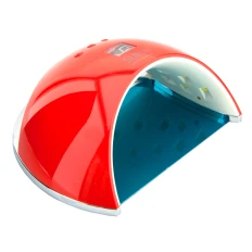 Лампа SUN LED/UV гібрид 6S з дисплеєм Червоний 48 Вт