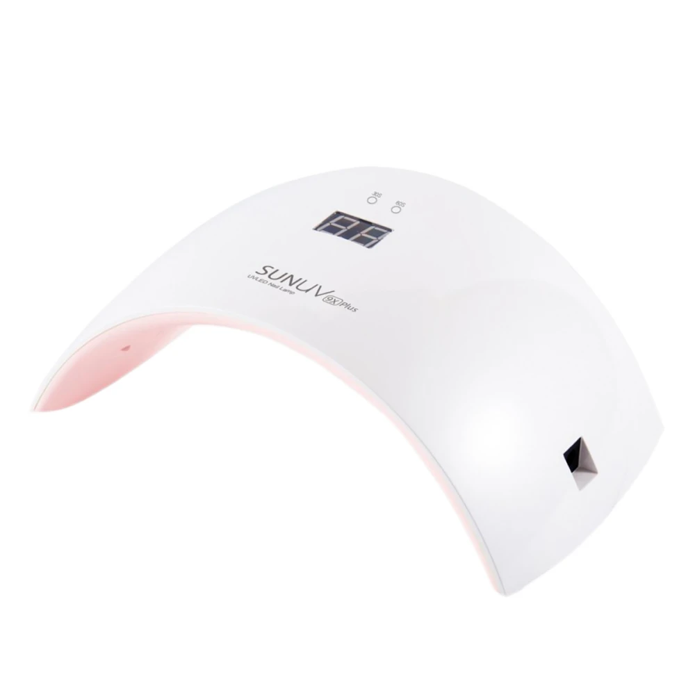 Лампа SUN LED/UV гібрид 9X Plus з дисплеєм Біла 36 Вт