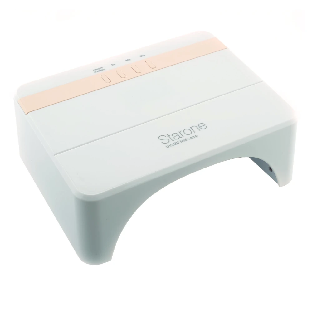 Лампа SUN LED/UV гибридная STARone с дисплеем Персик-белая 48 Вт