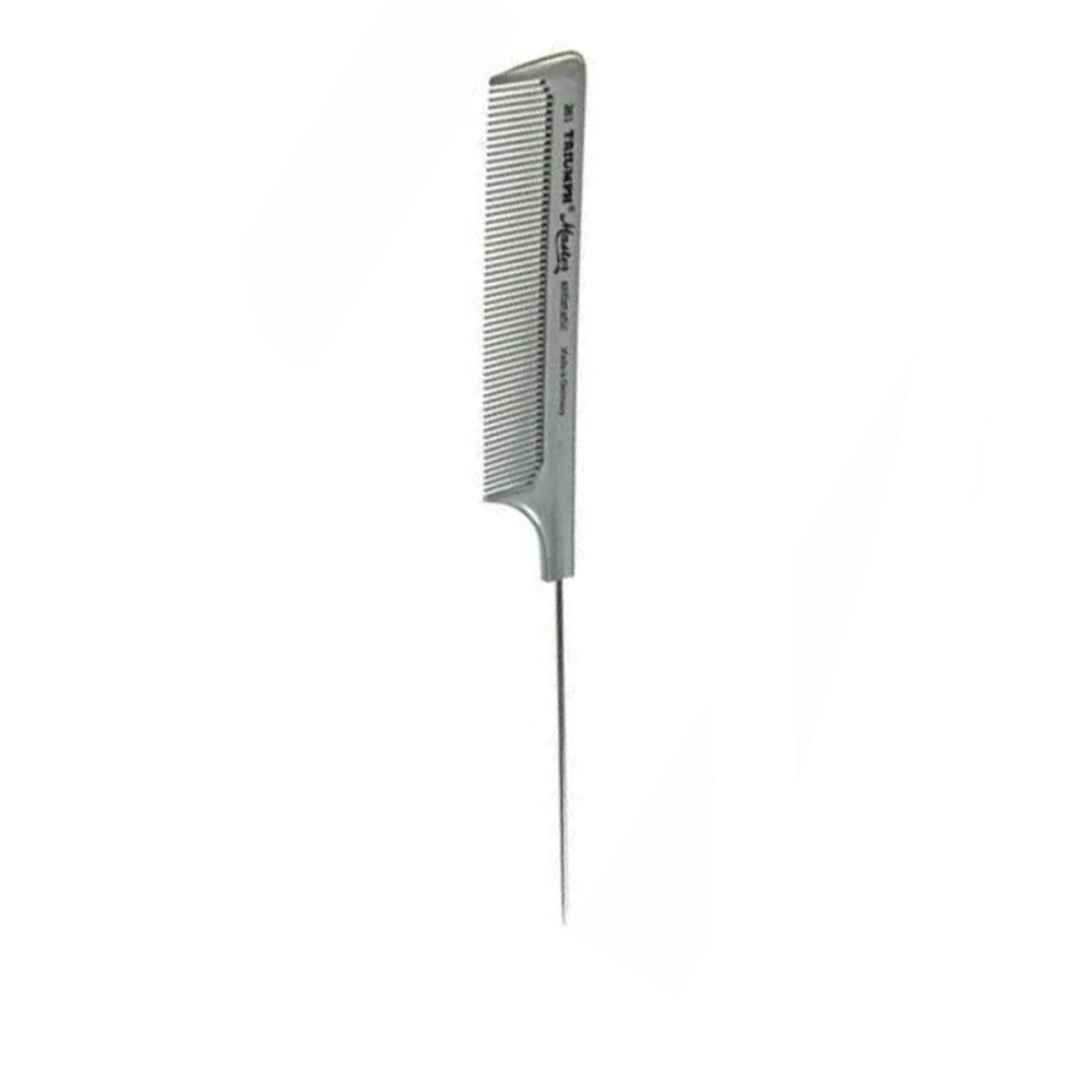 Гребень Hercules Triumph пластик серебро со спицей