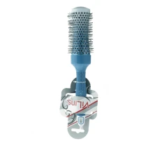 Щетка-браш Vilins вогнутая C+I Nano Technology бело-голубая 43 мм (1-3/4")