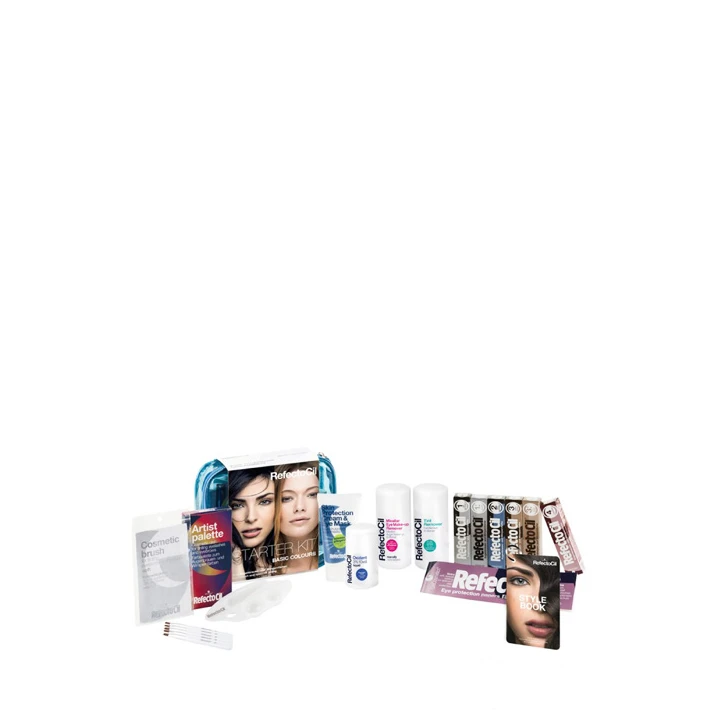 Набор стартовый RefectoCil профессиональный для бровей и ресниц