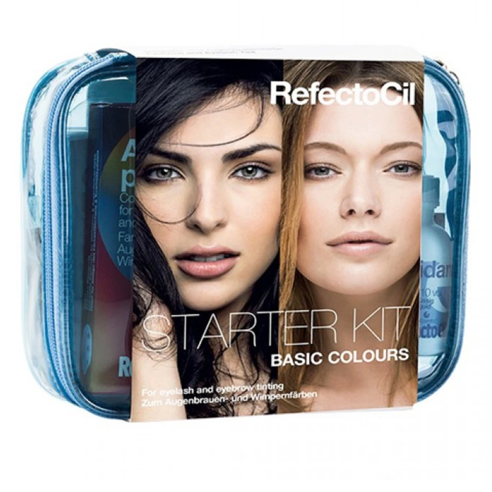 Набор стартовый RefectoCil профессиональный для бровей и ресниц