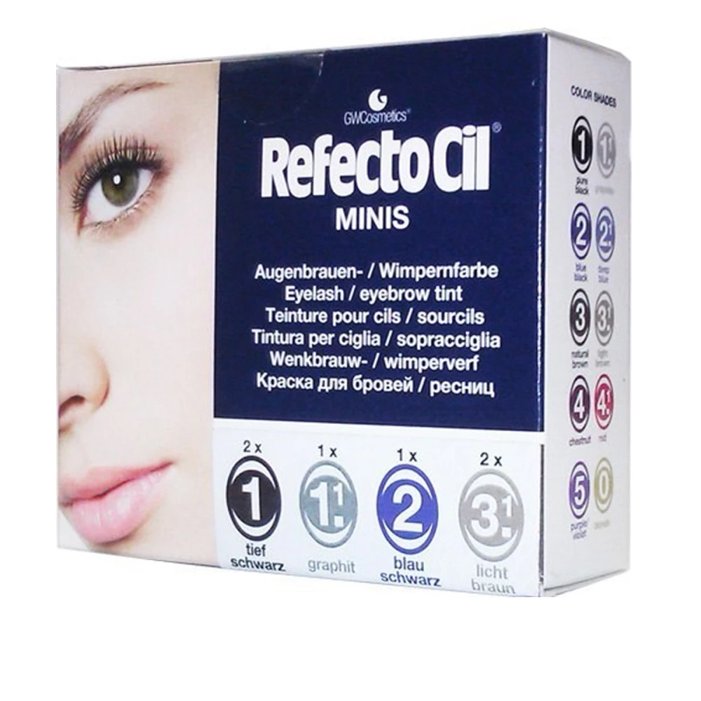 Набор красок RefectoCil для бровей и ресниц