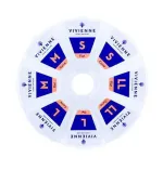 Набір силіконових бігуді Vivienne 8 пар