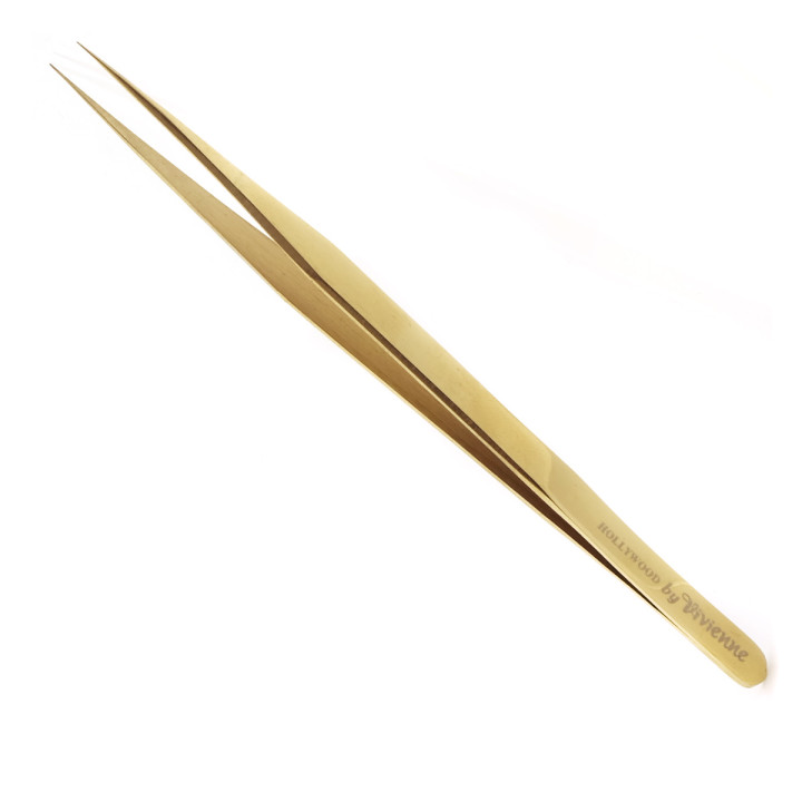 Набор Vivienne Gold Premium на 6 пинцетов с золотым напылением в раскладном пенале с магнитной кнопкой