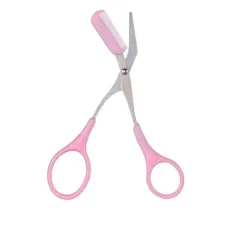 Ножнички с расческой для бровей Vivienne