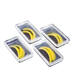 Бигуди силиконовые для завивки ресниц Vivienne Premium желтые