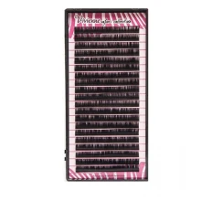 Ресницы в коробке Vivienne SAFARI Черный 20 линий (0,2*C (7-16))