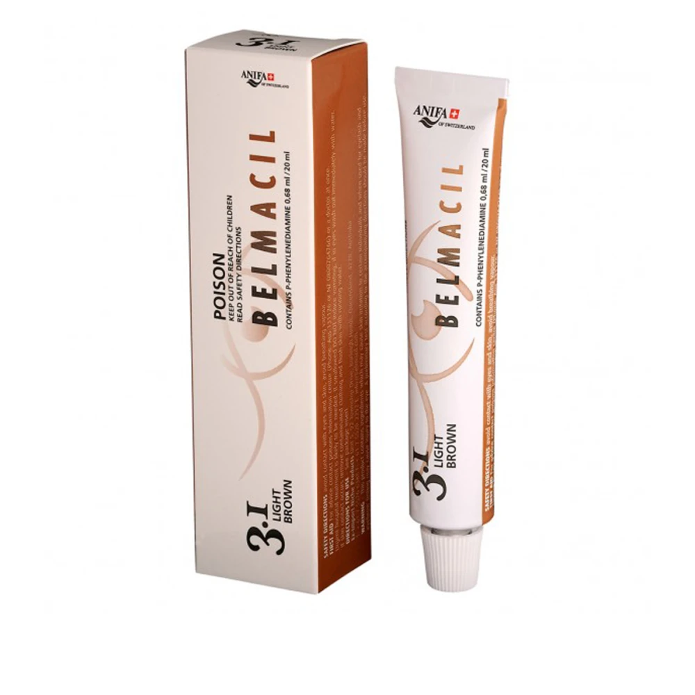 Краска для ресниц и бровей Vivienne Belmacil Светло-коричневая