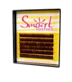 Ресницы в коробке Vivienne SMART Коричневый 6 линий (0,15*C mix)