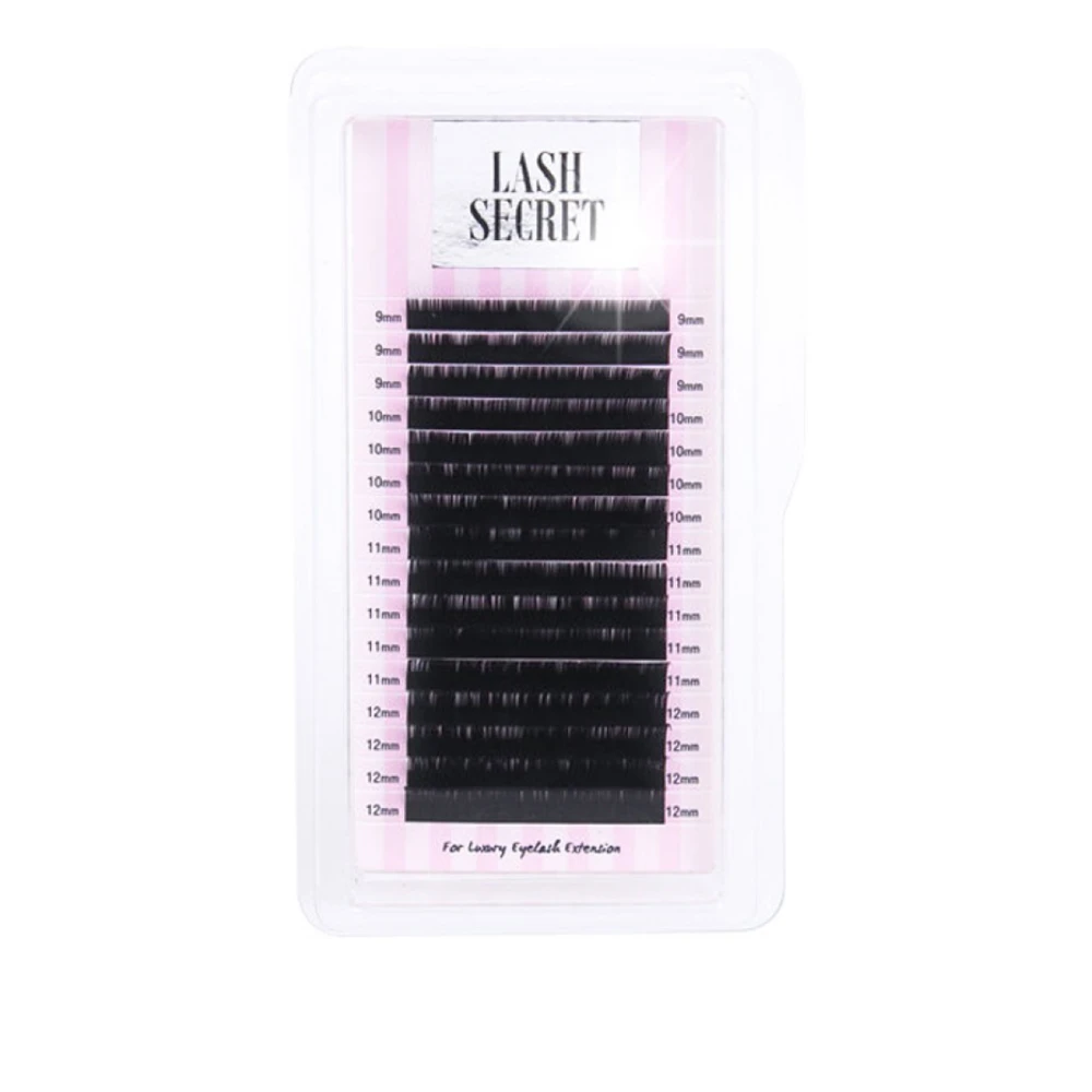 Ресницы Vivienne Lash Secret Черный 16 линий (0,1*C (6-13))