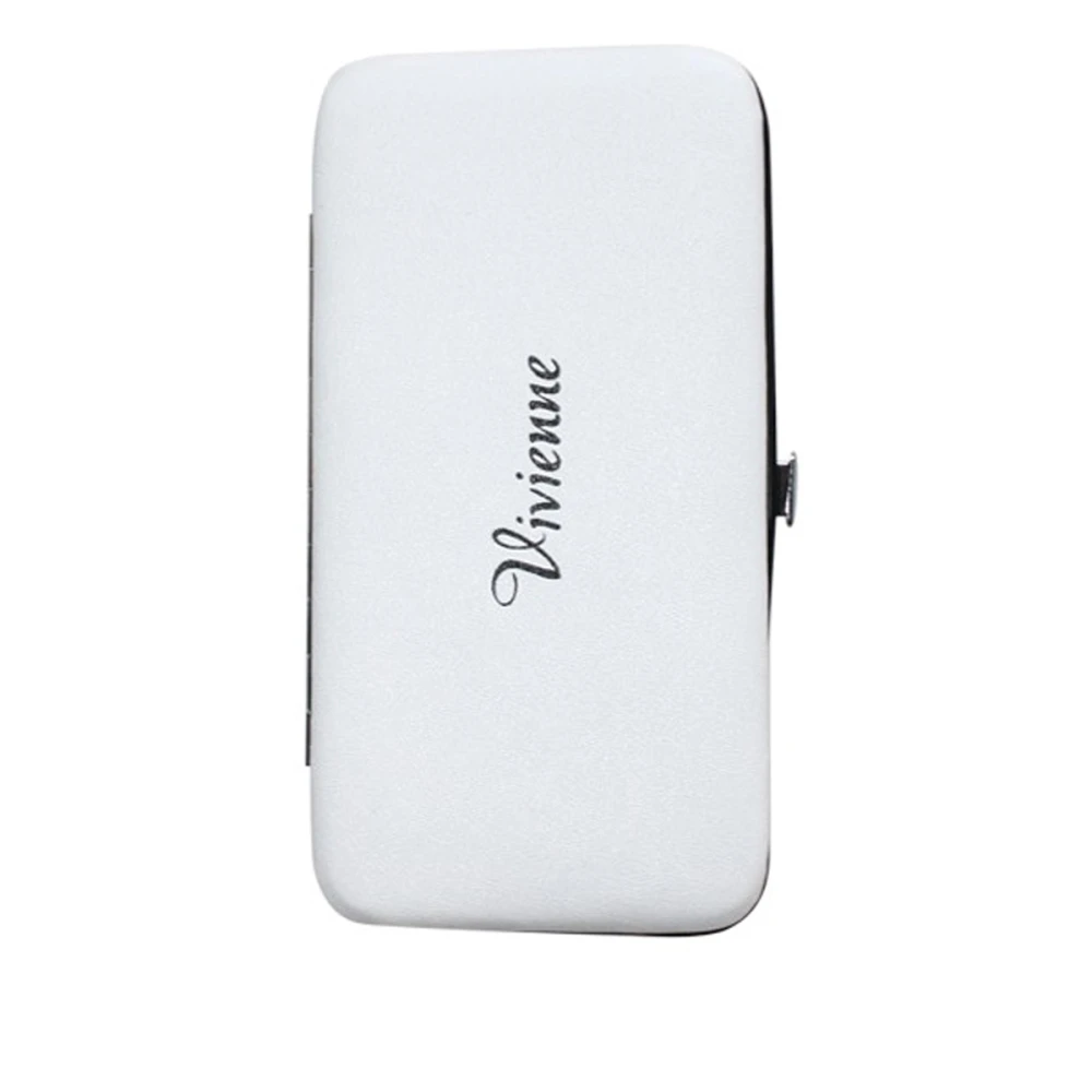 Пенал-книжка Vivienne с резиновыми ячейками Белый