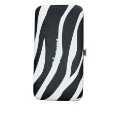 Пенал-книжка Vivienne з гумовими осередками Зебра