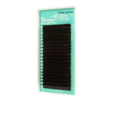 Ресницы в коробке Vivienne ELITE Ultra черный шоколад 20 линий (0,07*C 10 мм)