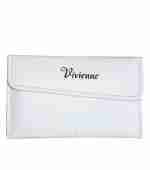 Пенал-книжка Vivienne со встроенным магнитом белый
