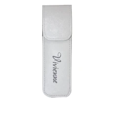 Чехол Vivienne на 2 пинцета с магнитной кнопкой белый