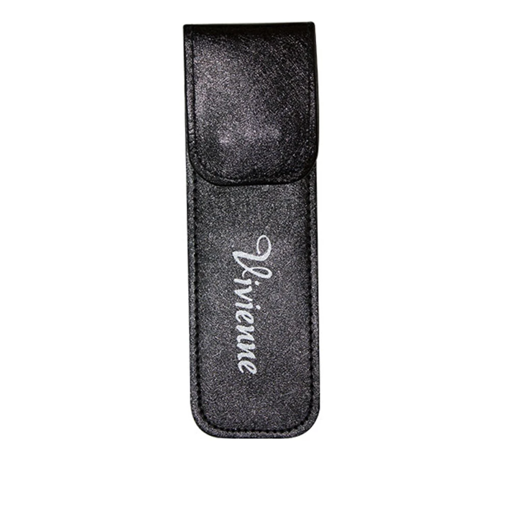 Чохол Vivienne на 2 пінцети з магнітною кнопкою чорний