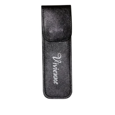 Чохол Vivienne на 2 пінцети з магнітною кнопкою чорний