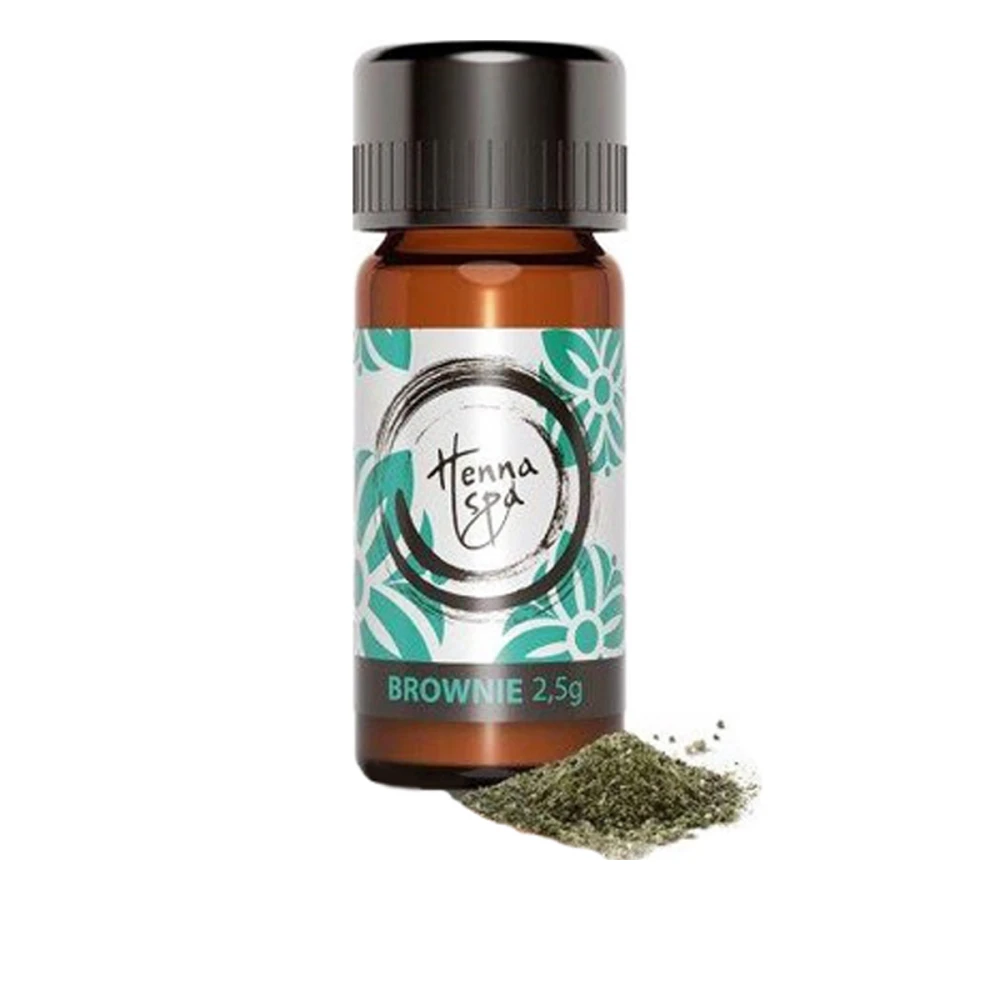 Хна для брів Vivienne Henna SPA суха 2,5 г + розчинник Brownie