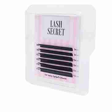 Ресницы Vivienne Lash Secret Черный 6 линий (0,05*C (10-12))