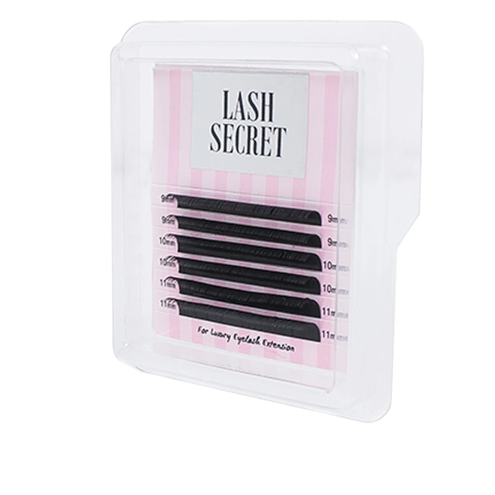 Ресницы Vivienne Lash Secret Черный 6 линий (0,07*C (14-16))