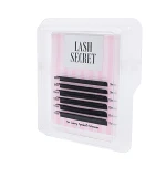Вії Vivienne Lash Secret Чорний 6 ліній (0,15*D (10-12))