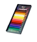 Ресницы I-Beauty в коробке 12 линий радуга