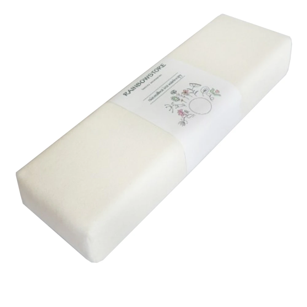 Підлокітник для манікюру тканинний Rainbowstore (Ivory)