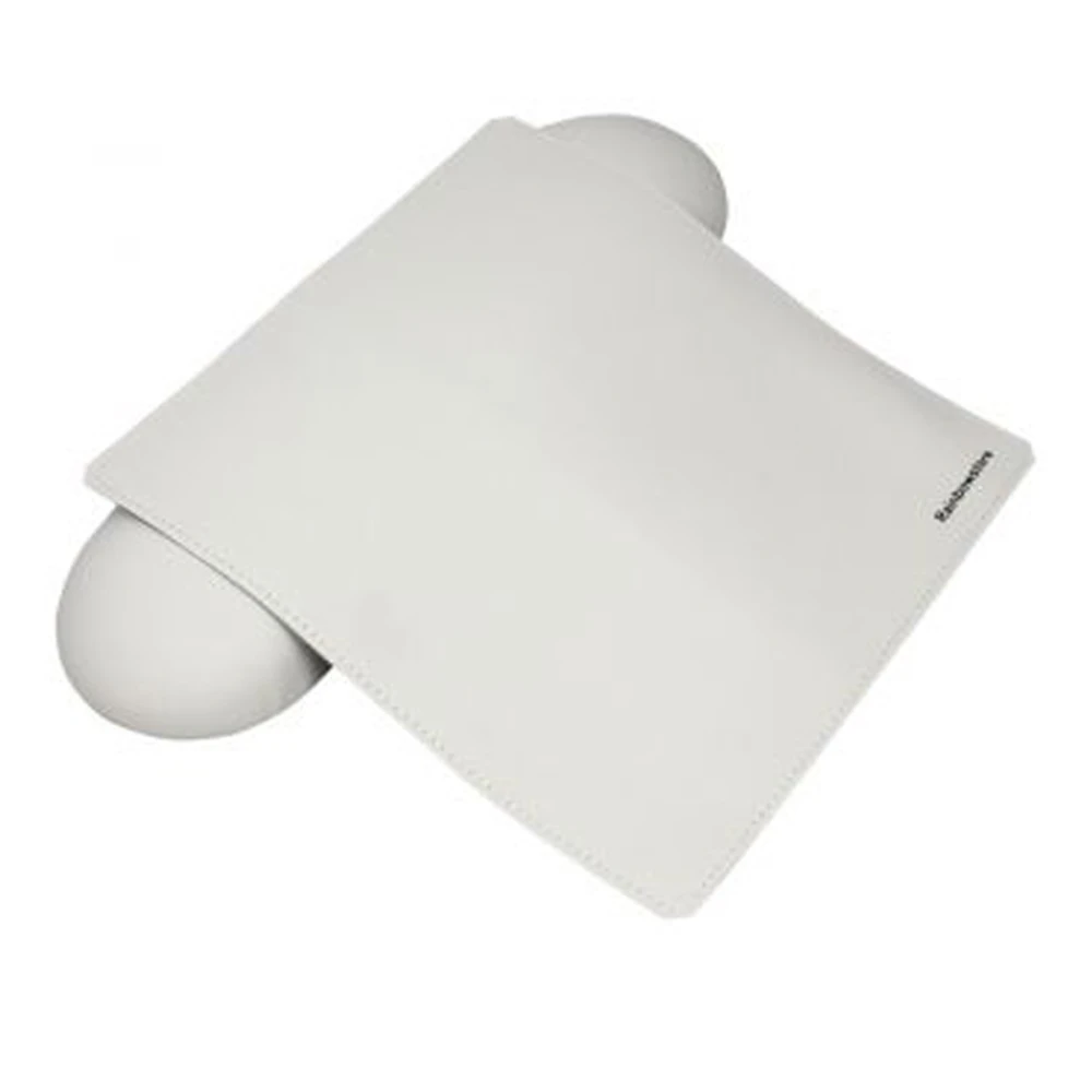 Комплект для маникюра подлокотник + коврик Rainbowstore (White)