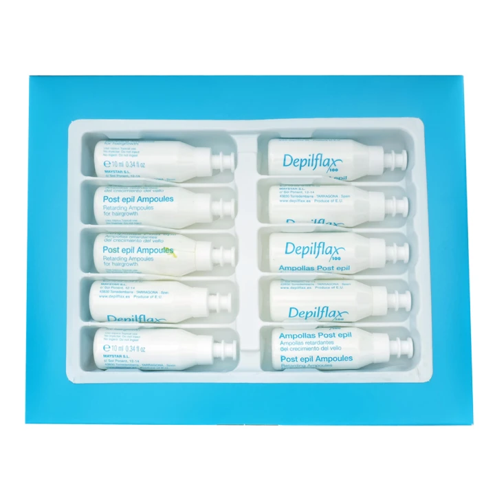 Сыворотка в ампулах для замедления роста волос на теле Depilflax 10*10 мл