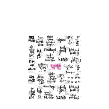 СлайдерDreamNails (для любого фона) (ТМ-738)