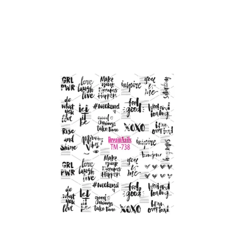 СлайдерDreamNails (для любого фона) (ТМ-738)