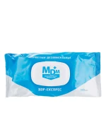 Салфетки MDM НОР-ЭКСПРЕСС для дезинфекции поверхностей 100 шт