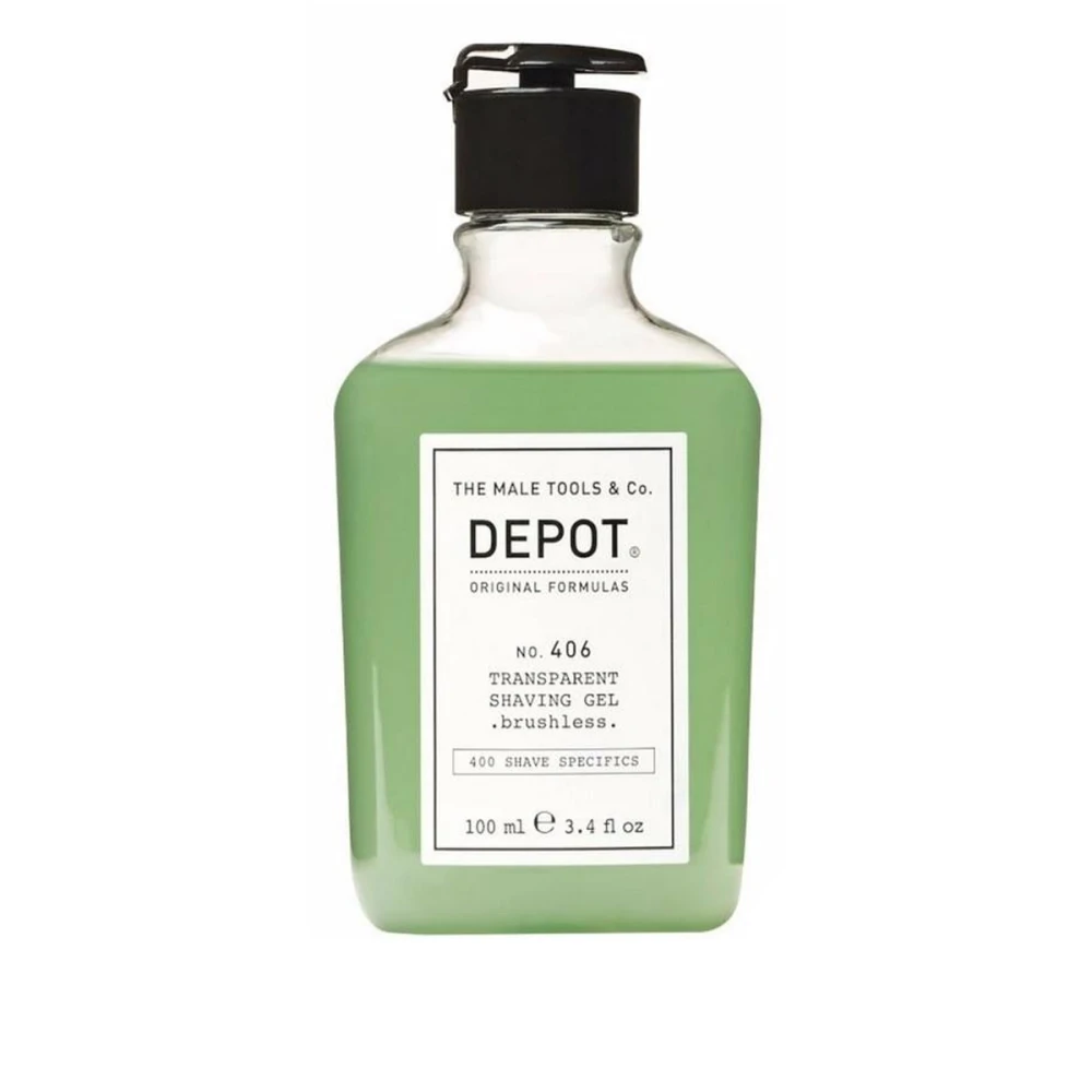 Гель DEPOT №406 для бритья без пены 100 мл