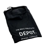 Пеньюар DEPOT для бороды черный