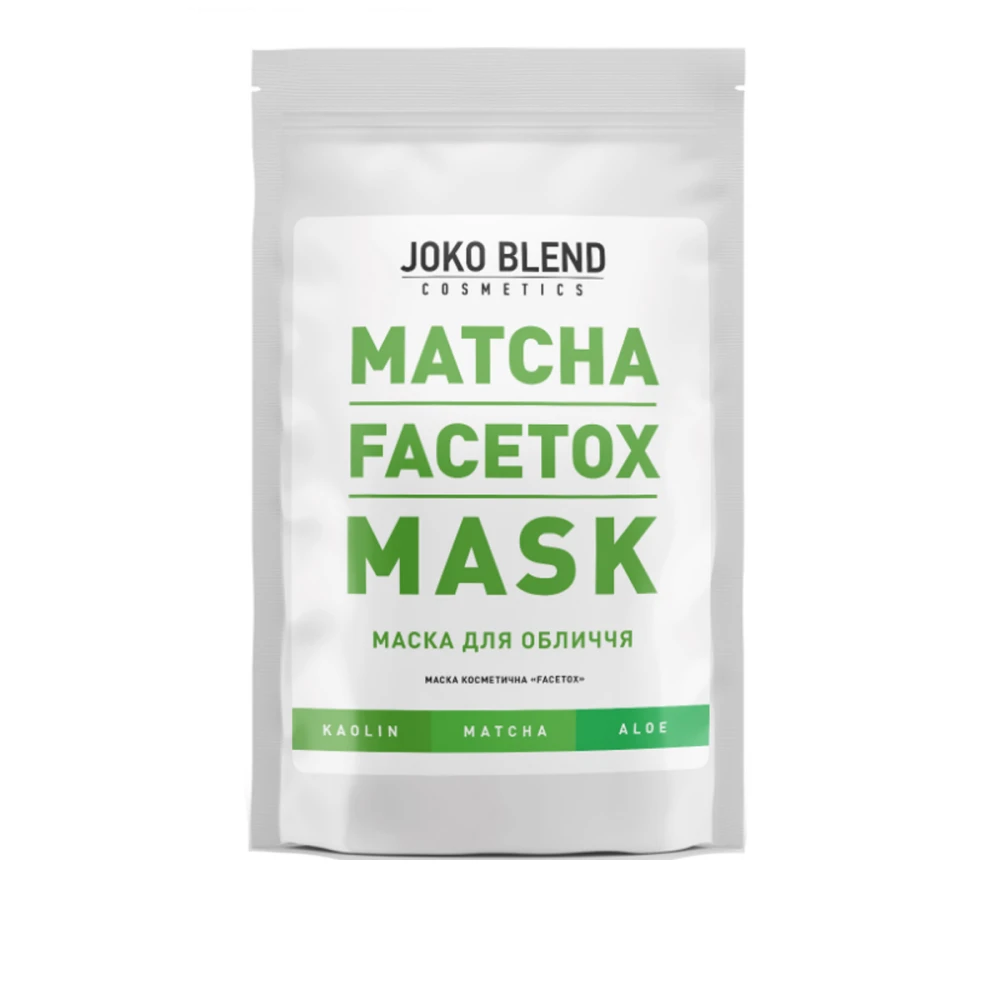 Маска для обличчя Joko Blend Matcha Facetox Mask 100 г