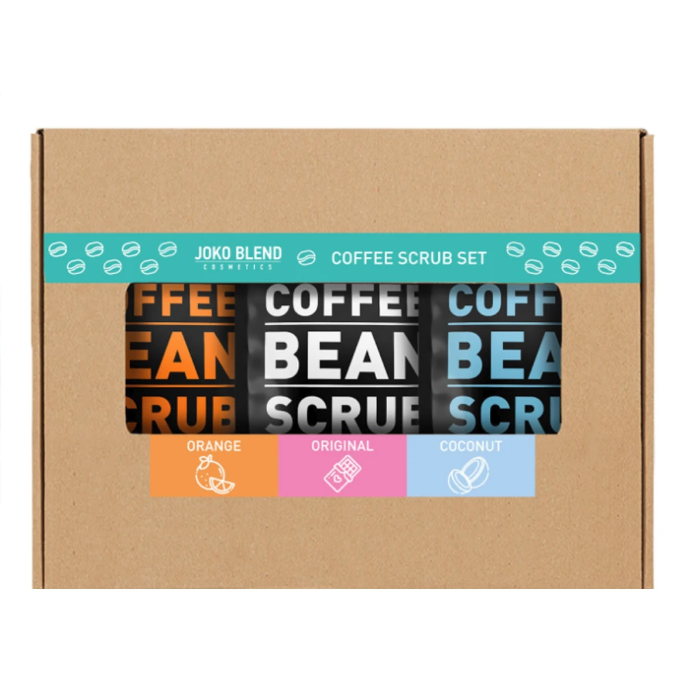 Набор скрабов для тела Joko Blend Coffeet Body Scrub Set 3 шт