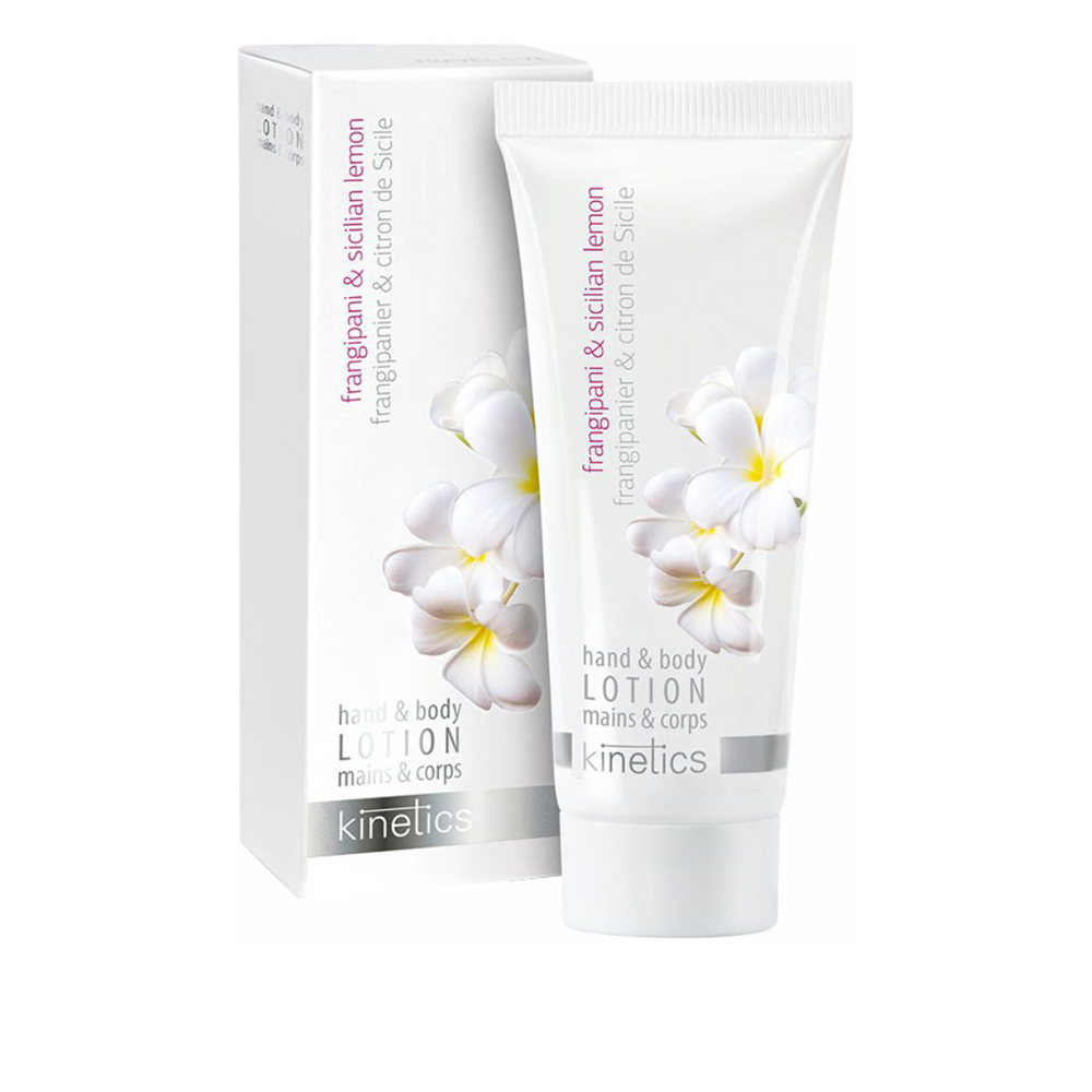 Крем для рук та тіла Kinetics Франжіпані та Сицилійський лимон 40 мл