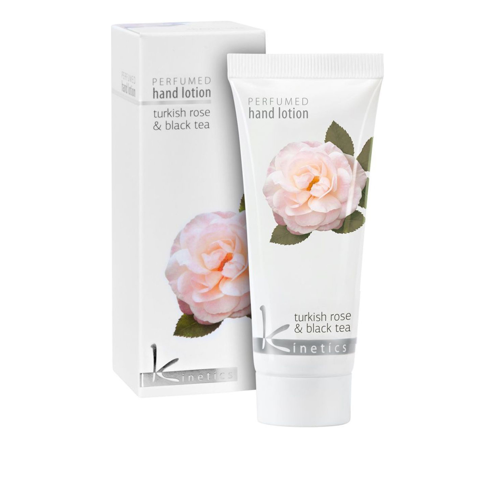 Крем для рук та тіла Kinetics Турецька троянда та Чорний чай 40 мл