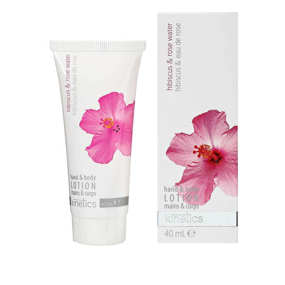 Крем для рук и тела Kinetics Гибискус и Розовая вода 40 мл