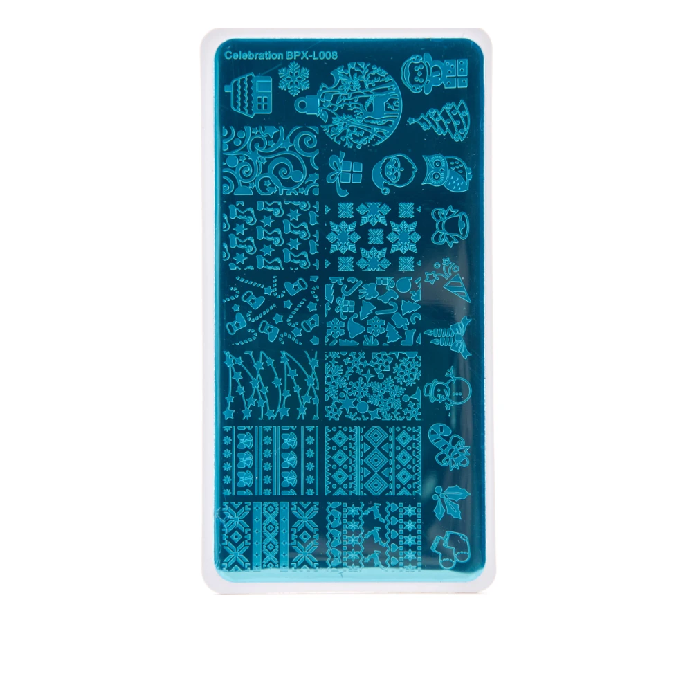 Пластина для стемпинга Born Pretty большая (BPX-L008)