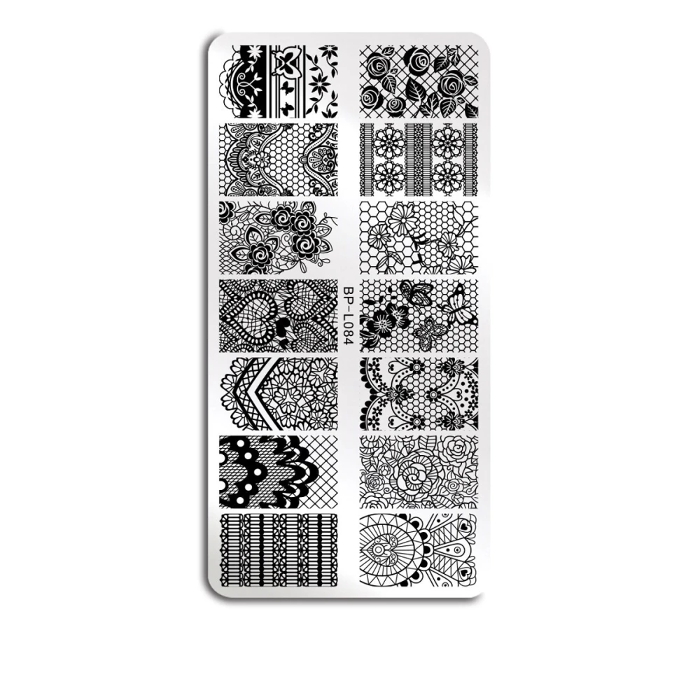 Пластина для стемпінгу Born Pretty велика (BP-L084)