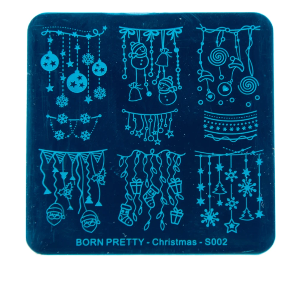 Пластина для стемпінгу маленька (S002)