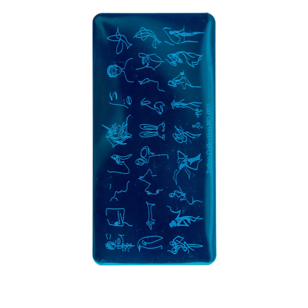 Пластина для стемпінгу Born Pretty велика (ND-003)