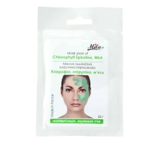 Маска MILA Альгінатна Класична порошкова 25 гр (Хлорофіл спіруліна м'ята)