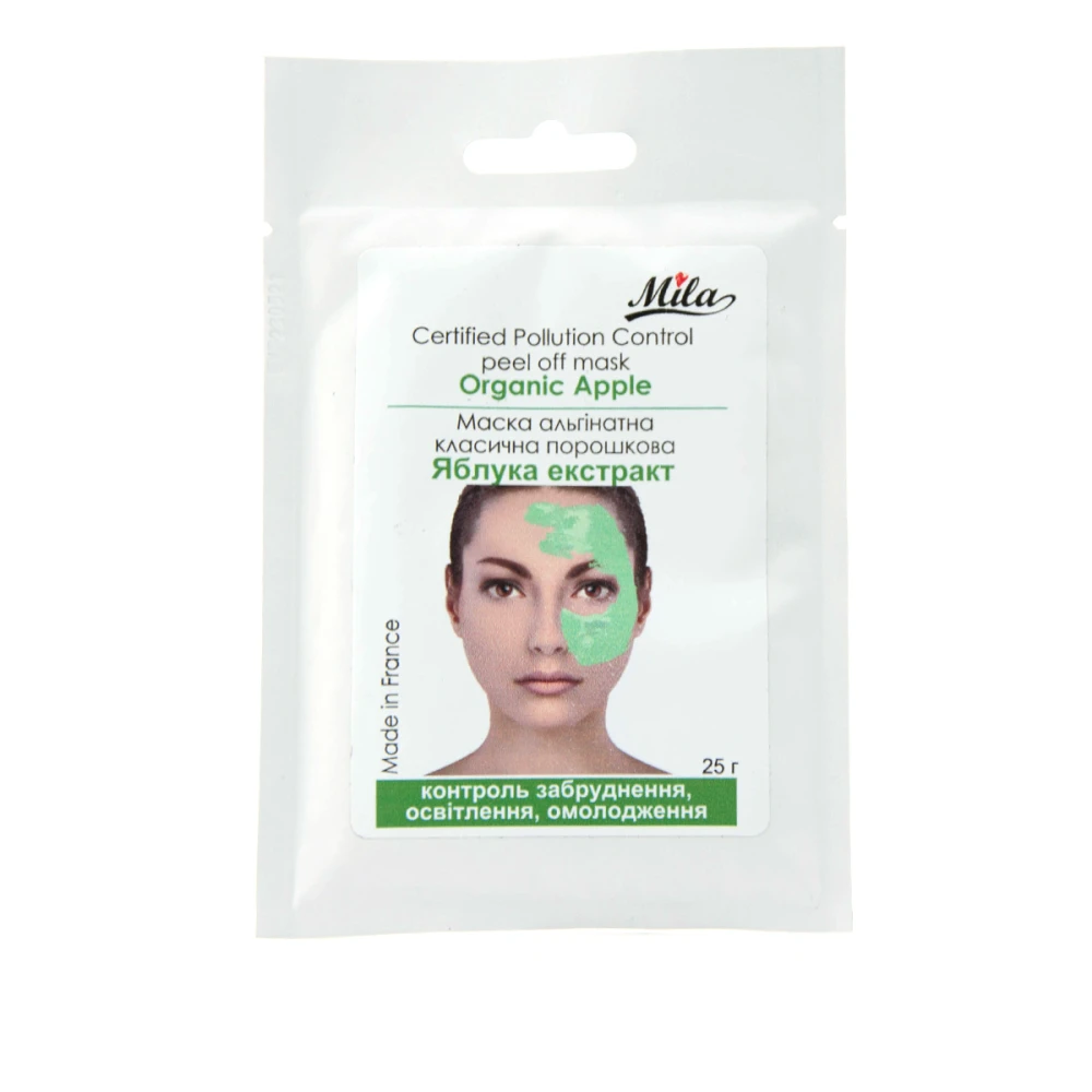 Маска MILA Альгинатная Классическая порошковая 25 гр (Яблока экстракт)
