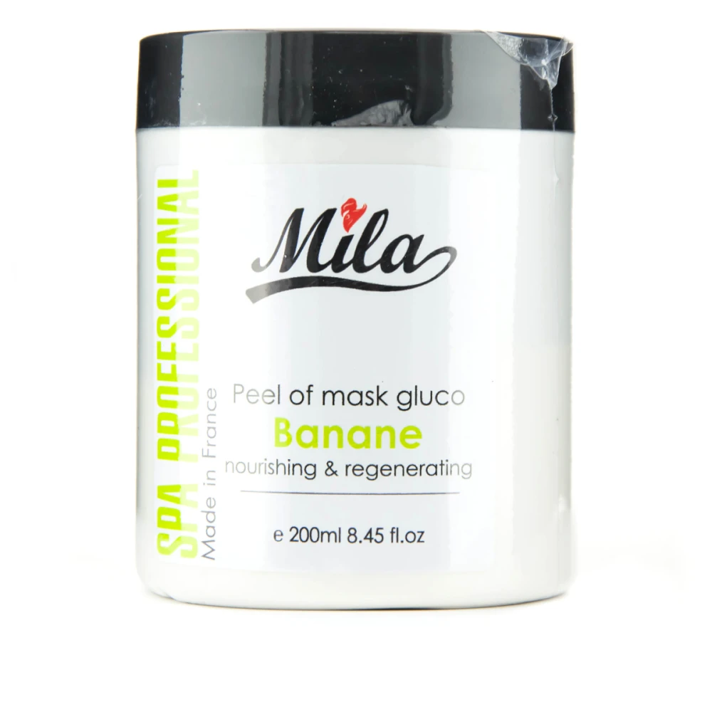 Маска MILA Альгінатна Класична порошкова 200 гр (Банан глюкоза)