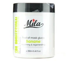 Маска MILA Альгінатна Класична порошкова 200 гр (Банан глюкоза)