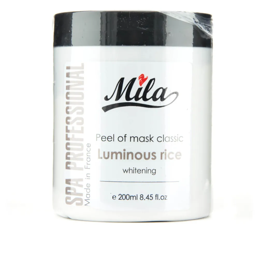 Маска MILA Альгінатна Класична порошкова 200 гр (Білий рис)